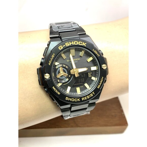 Casio G-Shock Men's Watch GSTB500BD1A9 Bluetooth Tough Solar Black Dial 5684 - Picture 12 of 15